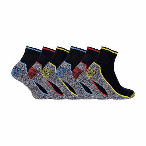 Mens Ankle Soft Breathable Bamboo Work Socks for Summer (Multipack Options)