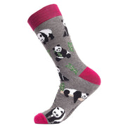 1 Pack Men's & Ladies Animal Design Crew Cotton Socks