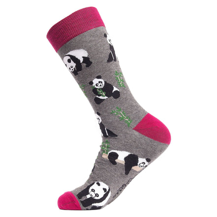 1 Pack Men's & Ladies Animal Design Crew Cotton Socks
