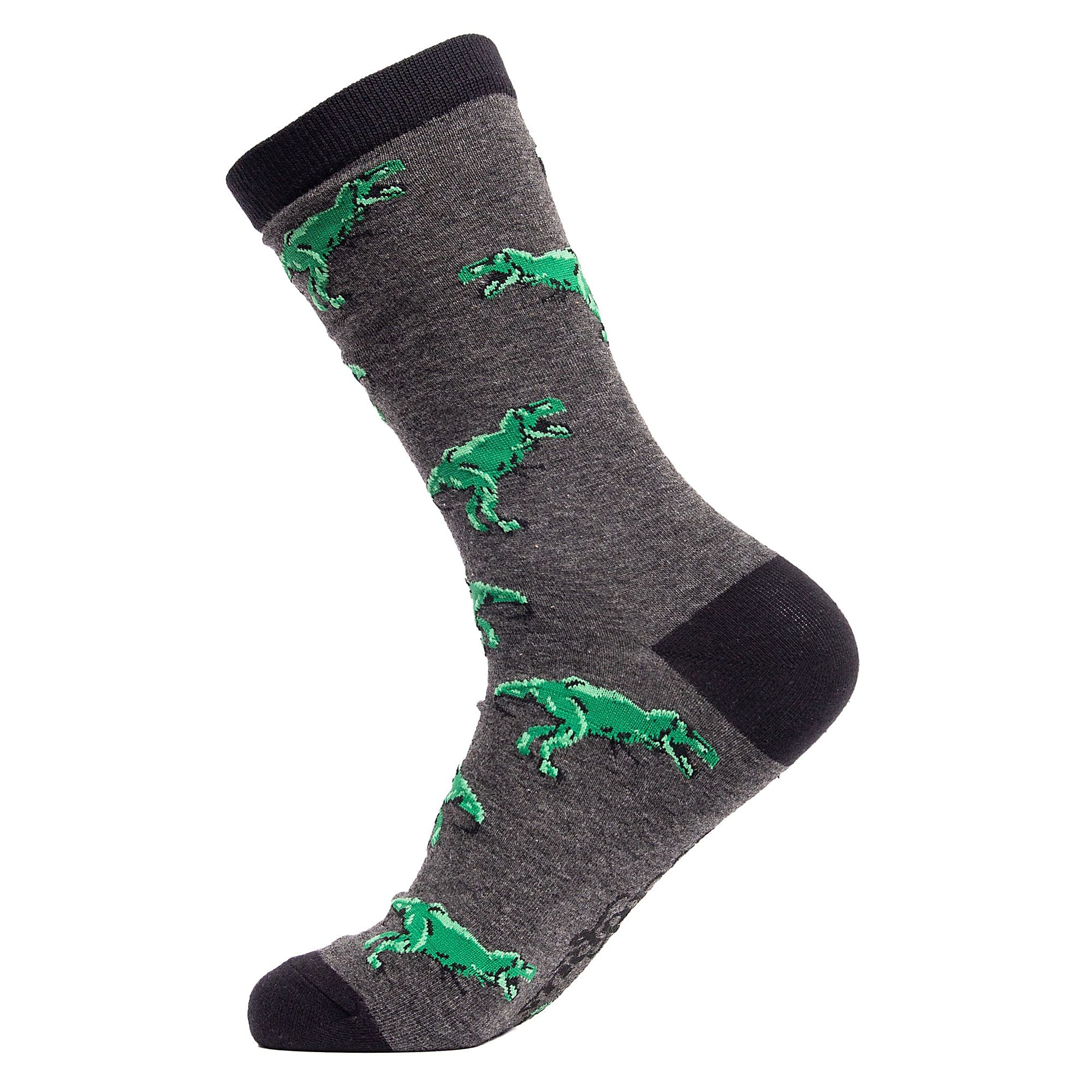 1 Pack Men's & Ladies Animal Design Crew Cotton Socks