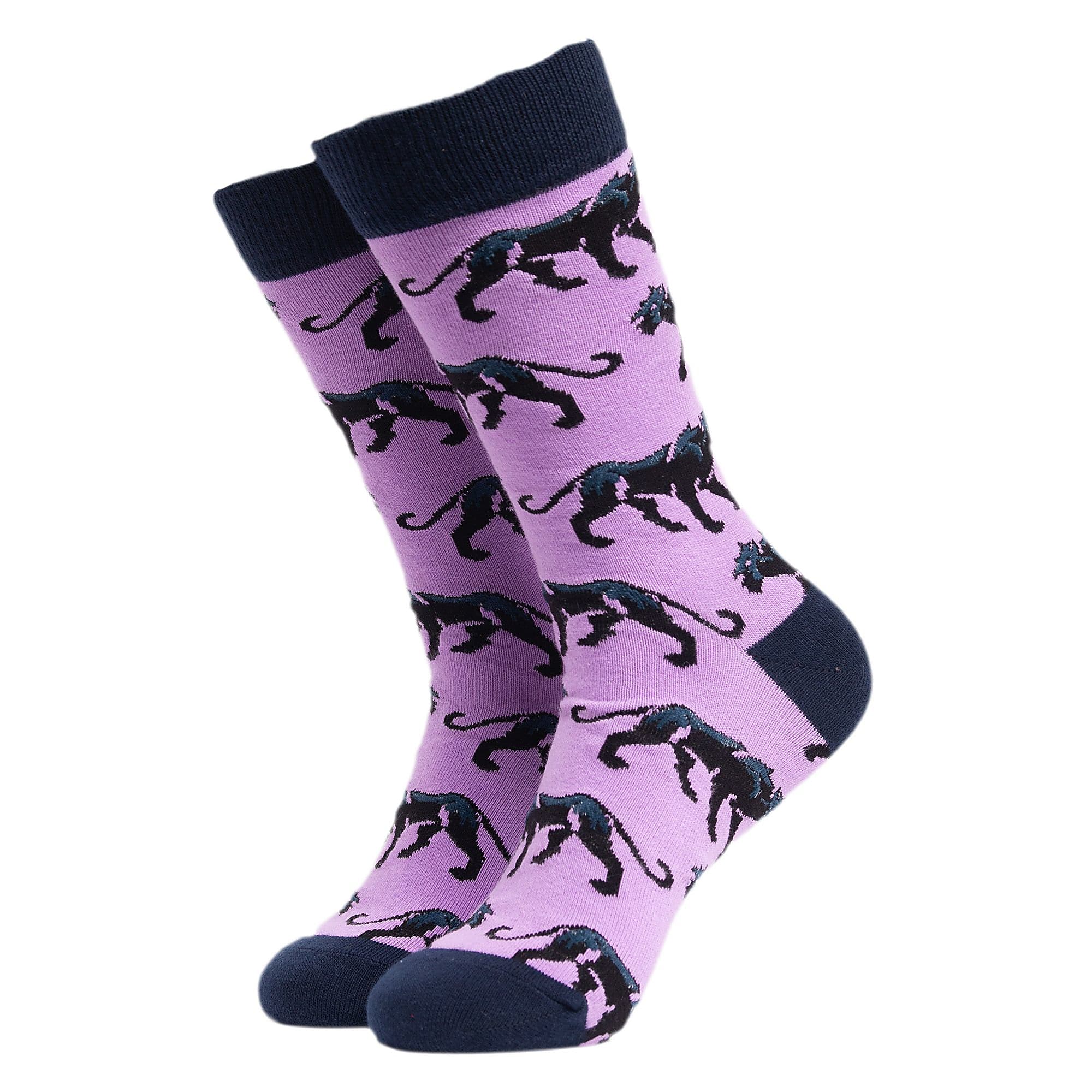 1 Pack Men's & Ladies Animal Design Crew Cotton Socks