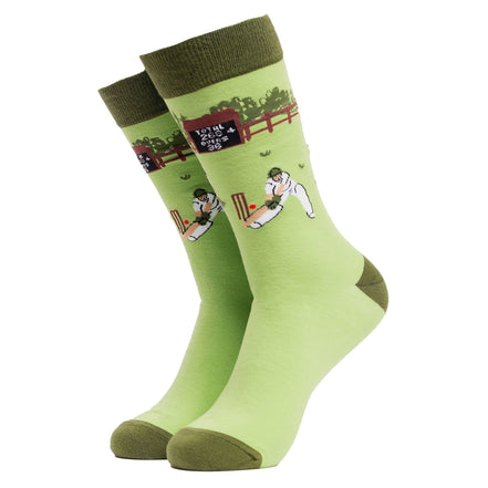 1 Pack Men's & Ladies Sports Themed Crew Cotton Socks
