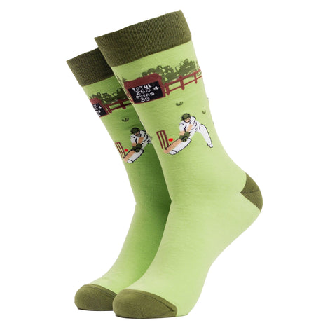 1 Pack Men's & Ladies Sports Themed Crew Cotton Socks