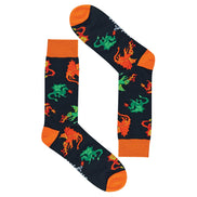 1 Pack Men's & Ladies Animal Design Crew Cotton Socks
