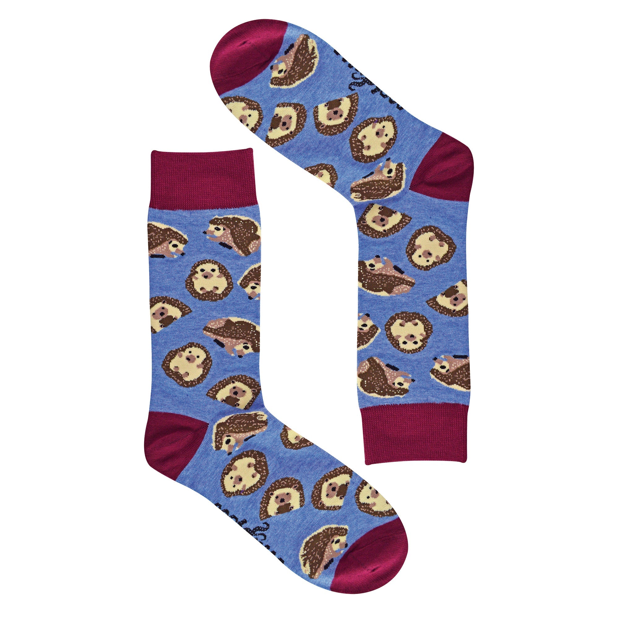1 Pack Men's & Ladies Animal Design Crew Cotton Socks