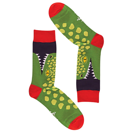 1 Pack Men's & Ladies Animal Design Crew Cotton Socks