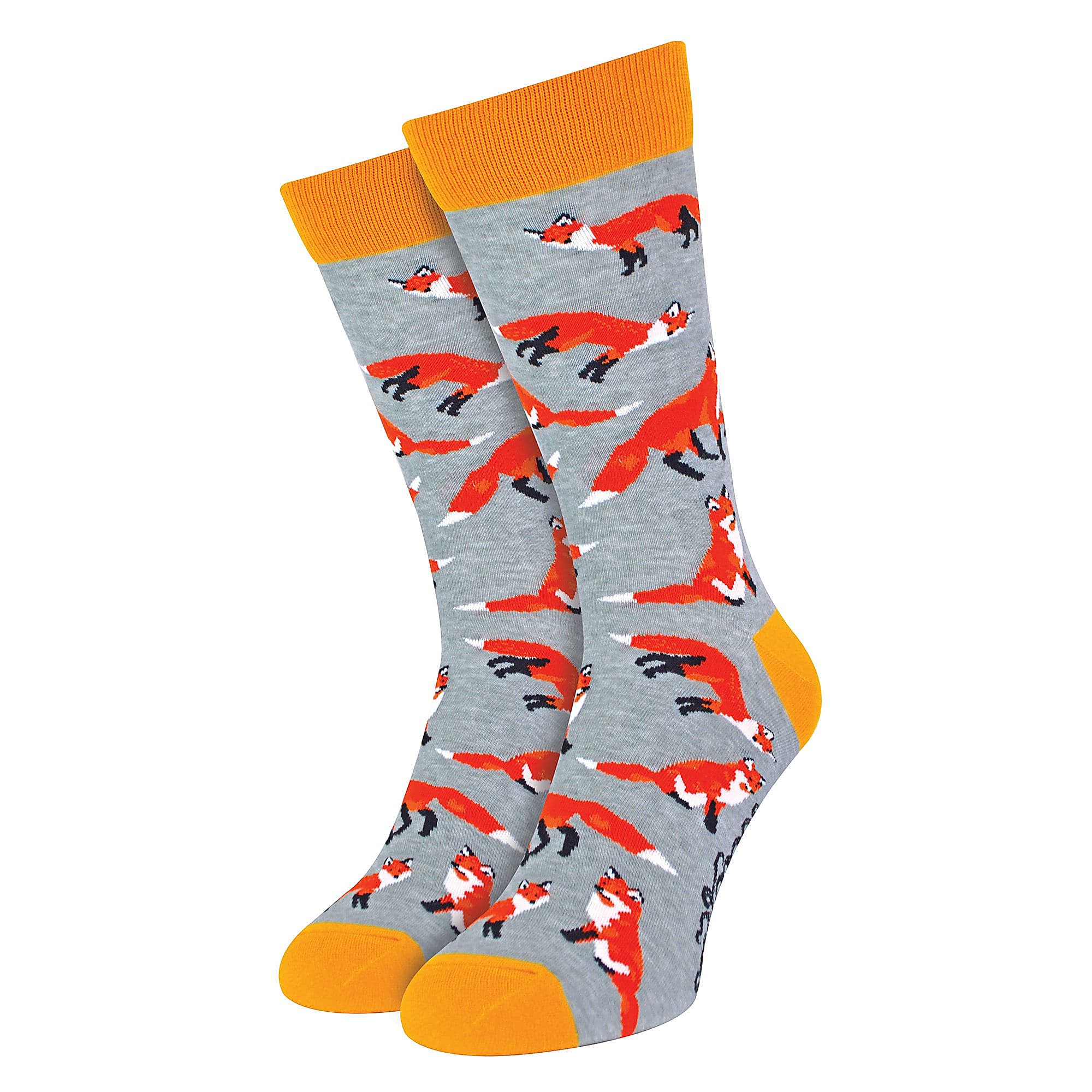 1 Pack Men's & Ladies Animal Design Crew Cotton Socks