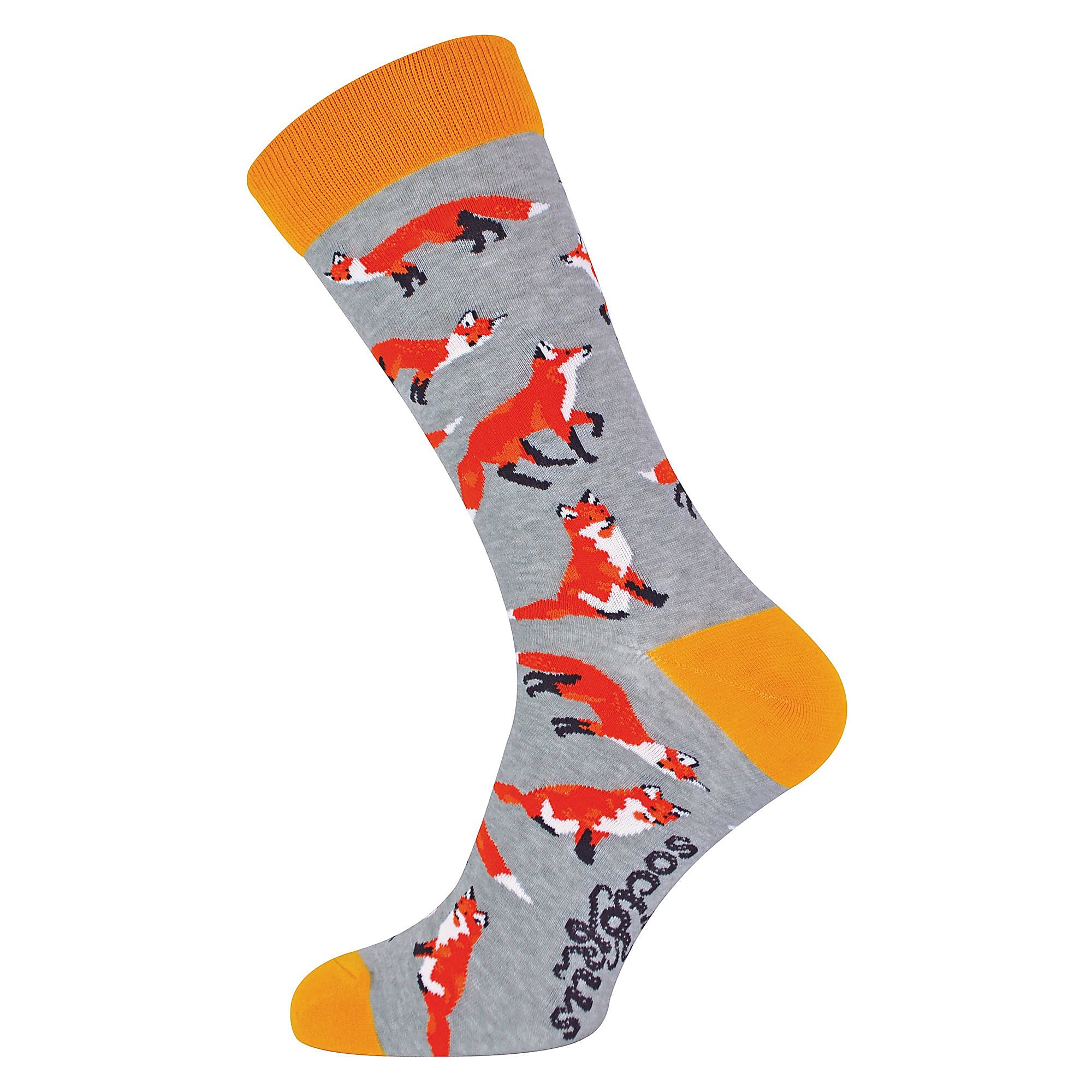 1 Pack Men's & Ladies Animal Design Crew Cotton Socks