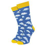 1 Pack Men's & Ladies Space Themed Crew Cotton Socks