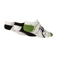 3 Pack Men's Novelty Patterned Cotton Trainer Socks