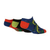 3 Pack Men's Novelty Patterned Cotton Trainer Socks