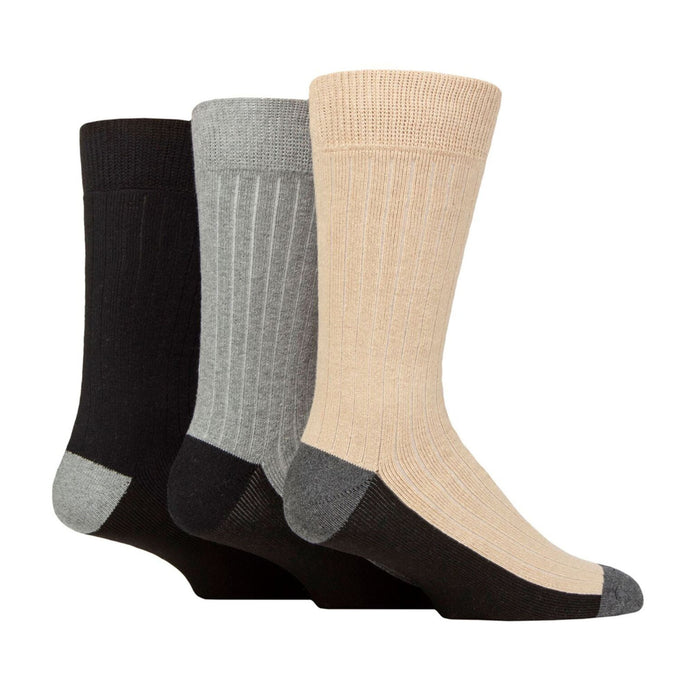 3 Pack Mens Casual Boot Socks for All Seasons