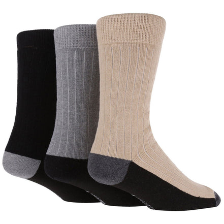 3 Pack Mens Casual Boot Socks for All Seasons