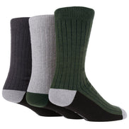 3 Pack Mens Casual Boot Socks for All Seasons