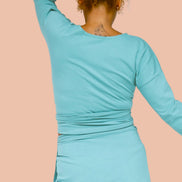 SAGE Organic Cotton Wrap Top