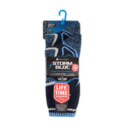 2 Pack Ladies Wool Blend Hiking Socks with Arch Support