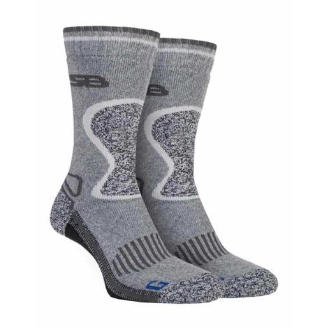 2 Pack Men's Heavy Duty Wool Blend Socks for Winter