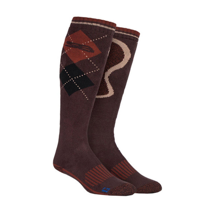 1 Pack Men's Extra Long Knee High Cotton Rich Wellington Boot Socks