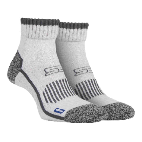 1 Pack Men's Cotton Reinforced Ankle Hiking Walking Trekking Socks