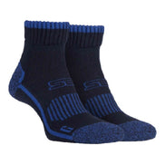 1 Pack Men's Cotton Reinforced Ankle Hiking Walking Trekking Socks