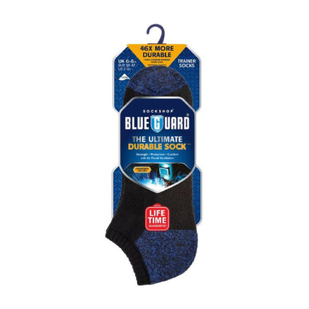 1 Pack Men's Work Heavy Duty Ankle Socks with Reinforced Heel & Toe