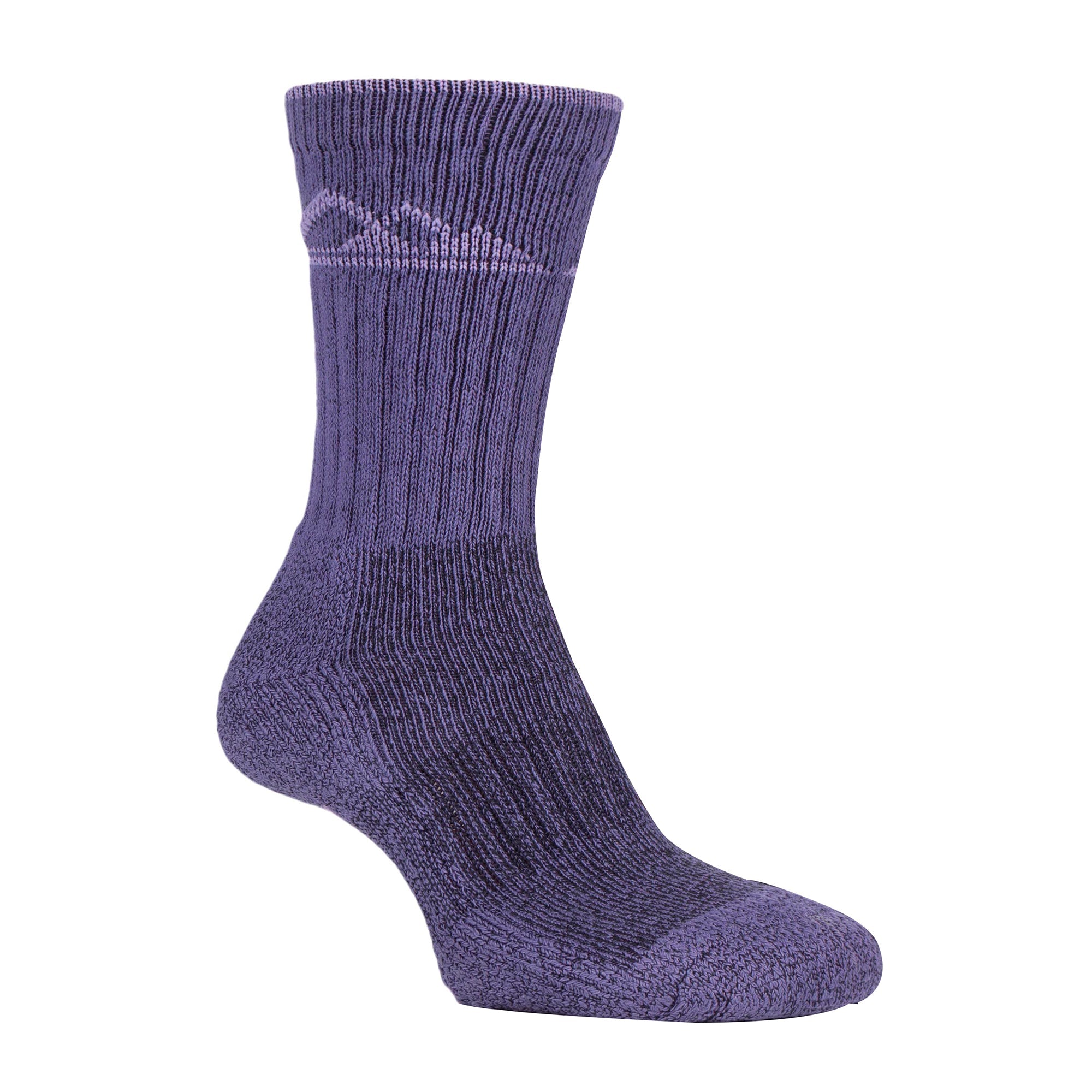3 Pack Ladies Cushion Sole Outdoor Cotton Rich Hiking Boot Socks