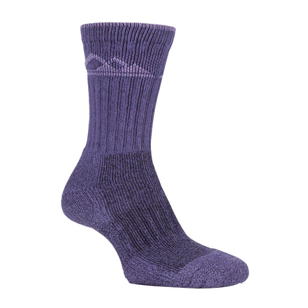 3 Pack Ladies Cushion Sole Outdoor Cotton Rich Hiking Boot Socks