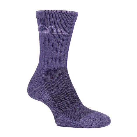 3 Pack Ladies Cushion Sole Outdoor Cotton Rich Hiking Boot Socks