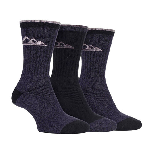 3 Pack Ladies Lightweight Hiking Socks with Arch Support