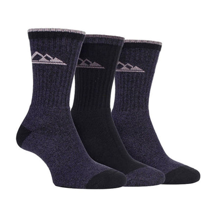 3 Pack Ladies Lightweight Hiking Socks with Arch Support