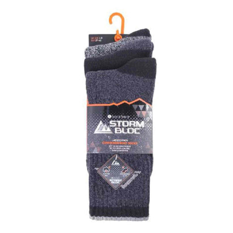 3 Pack Ladies Lightweight Hiking Socks with Arch Support