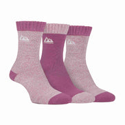 3 Pack Ladies Performance Polyester Boot Socks