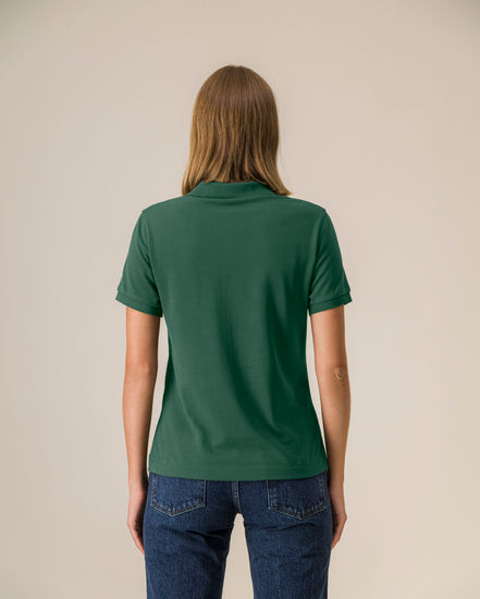 Organic Lightweight Polo Shirt: Women's