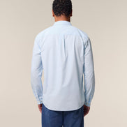 Organic Poplin Long Sleeve Shirt: Men's