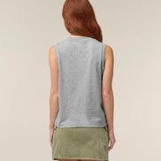 Organic High Neck Tank Top: Women's