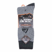 4 Pack Men's Cushion Sole Hiking Work Boot Socks