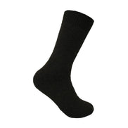 3 Pack Men's Padded Sole Winter Warm Thermal Wool Walking Boot Socks