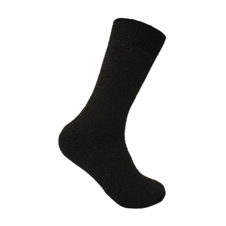 3 Pack Men's Padded Sole Winter Warm Thermal Wool Walking Boot Socks