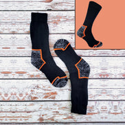 3 Pack Men's Heavy Duty Cotton Cushioned Work Boot Socks