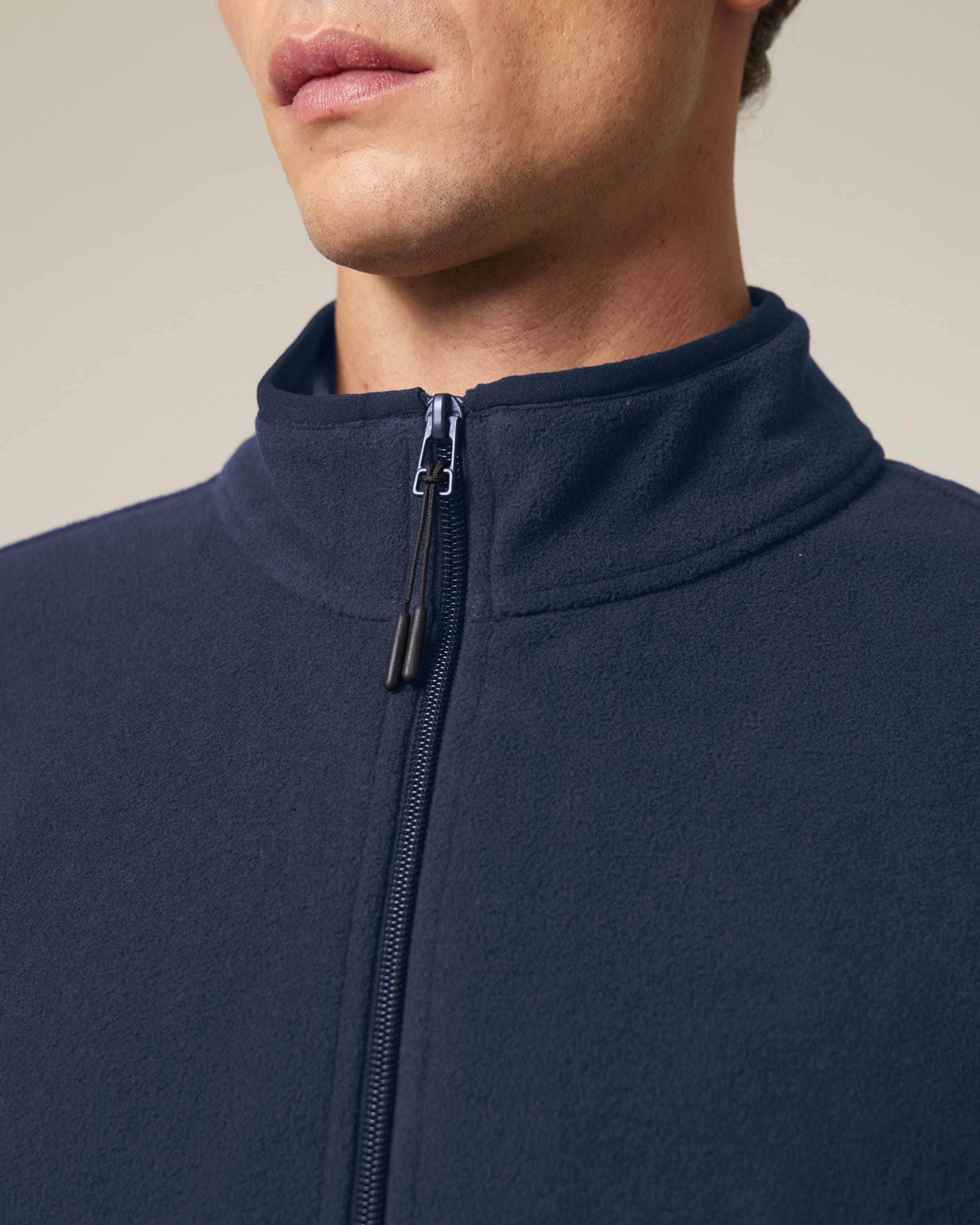 Polyester Fleece Jacket: Men's