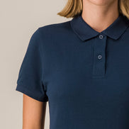 Organic Lightweight Polo Shirt: Women's