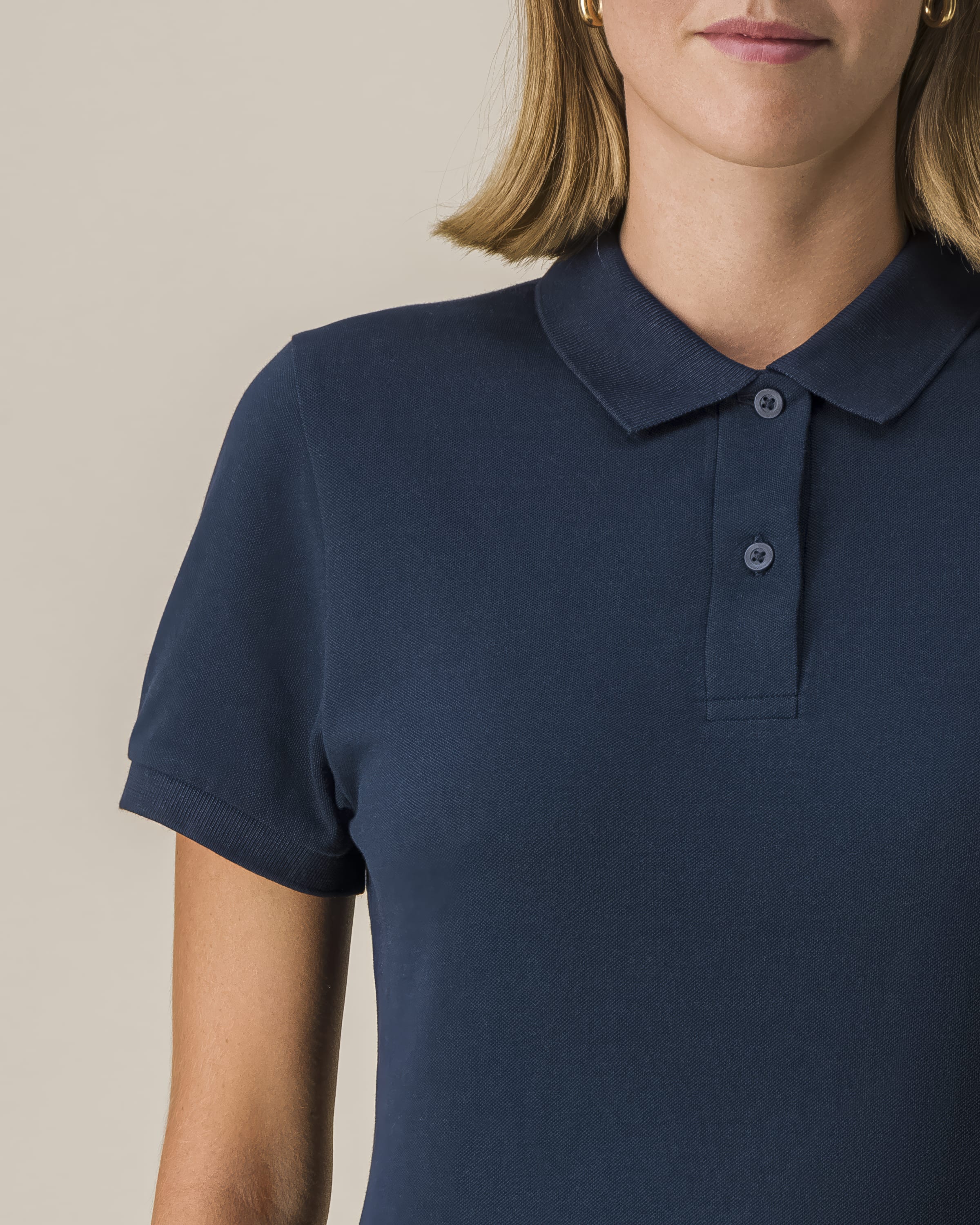 Organic Lightweight Polo Shirt: Women's
