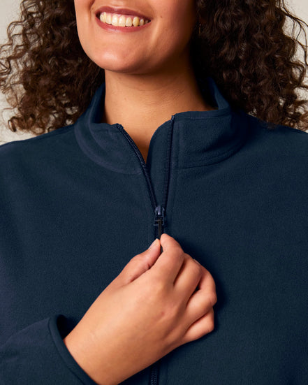 Polyester Fleece Jacket: Women's