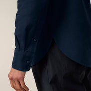 Organic Cotton Oxford Long Sleeve Shirt: Women's