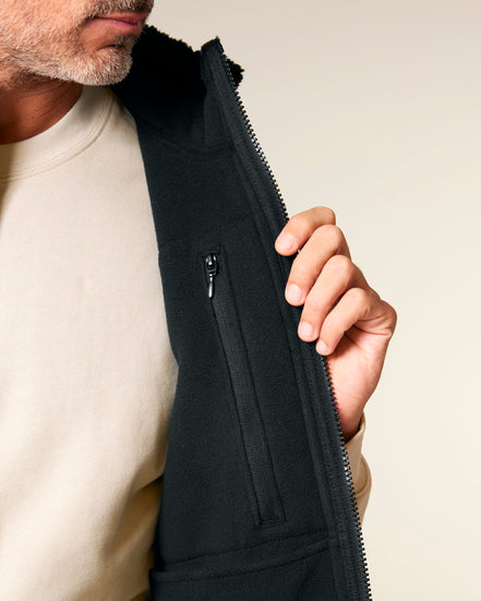 Sherpa Fleece Bodywarmer: Unisex