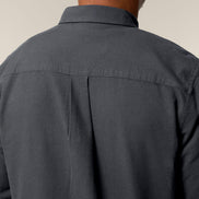 Organic Cotton Oxford Long Sleeve Shirt: Mens