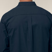Organic Poplin Long Sleeve Shirt: Men's