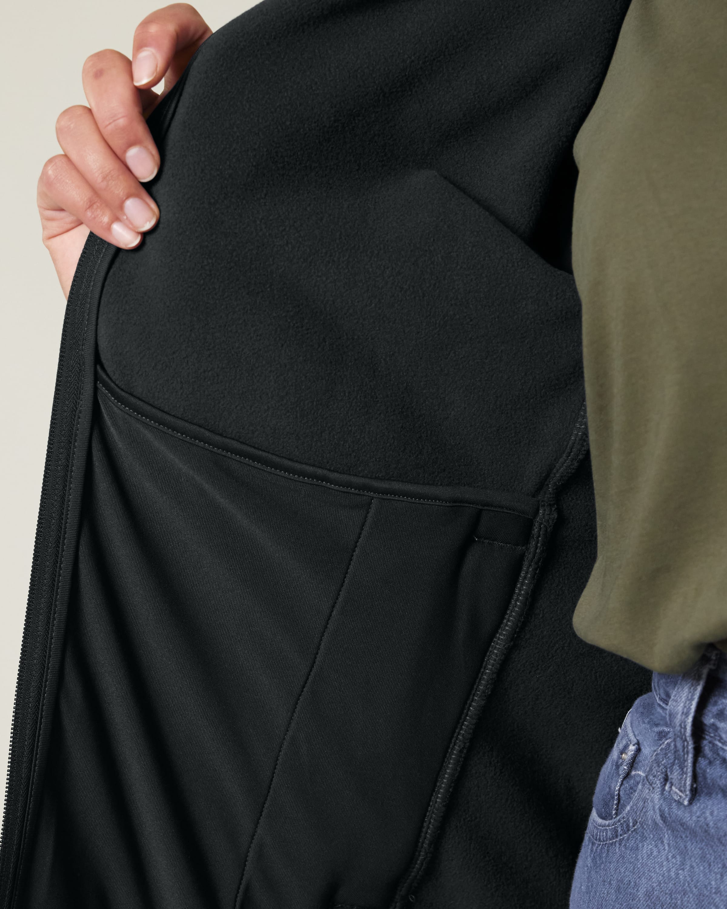 Polyester Fleece Jacket: Women's