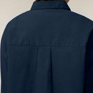 Organic Poplin Long Sleeve Shirt: Women's