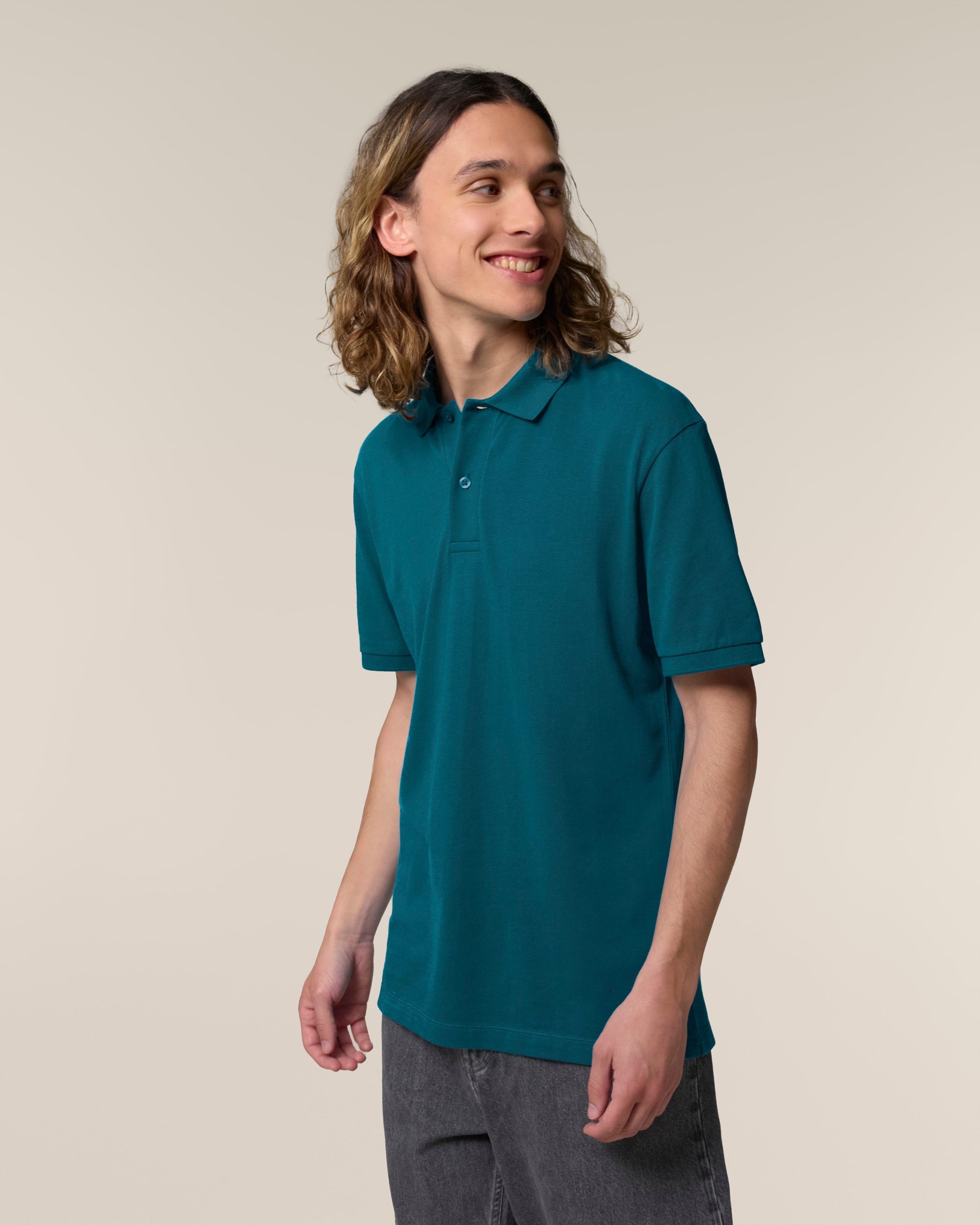Organic Lightweight Polo Shirt: Men's